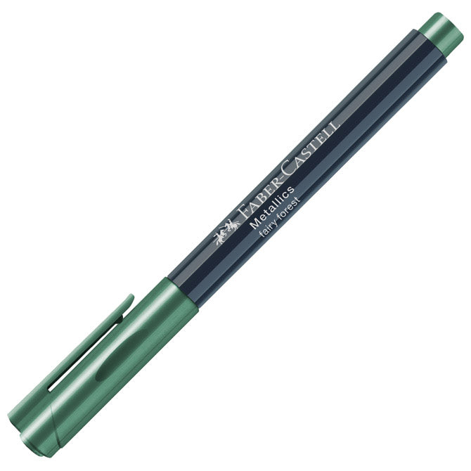 PERMANENTNI MARKER 1-2MM METALIK FABER CASTELL 160778 KOVINSKO TEMNO ZELENI