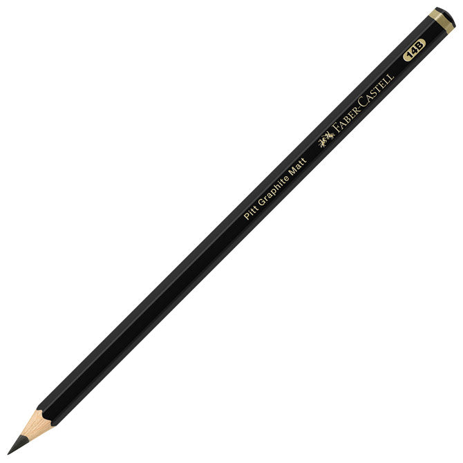 SVINČNIK GRAFITNI 14B PITT GRAPHITE MATT FABER-CASTELL 115214
