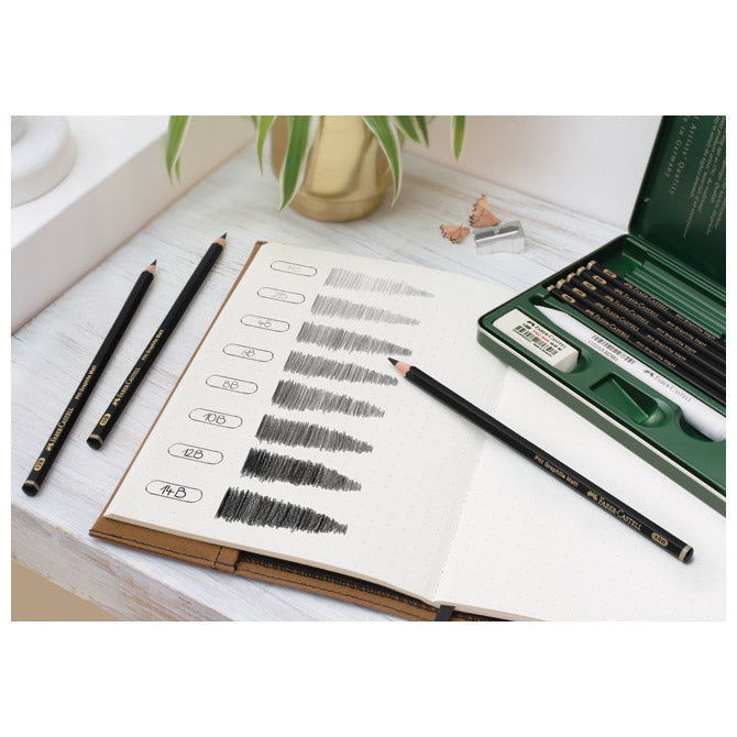 SVINČNIK GRAFITNI 14B PITT GRAPHITE MATT FABER-CASTELL 115214