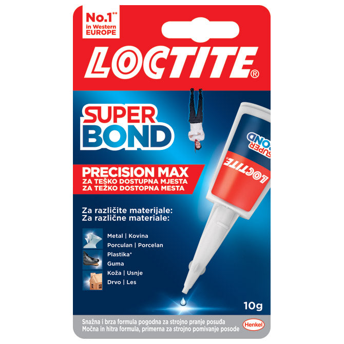 LJEPILO TRENUTAČNO 10G LOCTITE SUPER BOND PRECISION MAX HENKEL 2733274 BLISTER