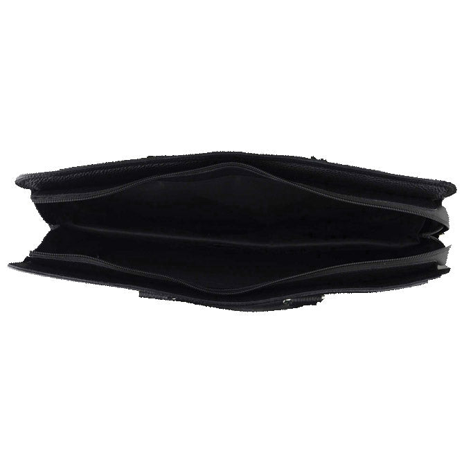 TORBA POSLOVNA ZA NOTEBOOK 15,6" KOŽNA ŽENSKA GALKO 13-0553-1007 CRNA