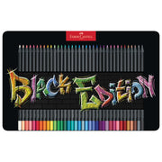 Boje drvene  36boja metalna kutija black edition faber castell 116437