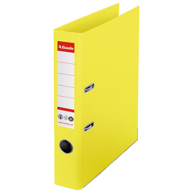 REGISTRATOR A4 USKI SAMOSTOJEĆI CO2 NEUTRAL VIVIDA ESSELTE 627573 ŽUTI!!