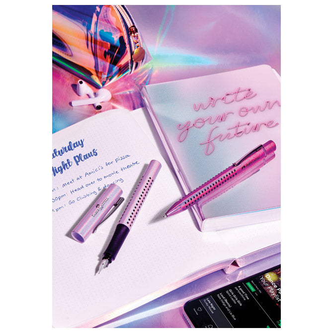 NALIVPERO GRIP 2011 (F) GLAM FABER CASTELL 140841 BISERNO LJUBIČASTA
