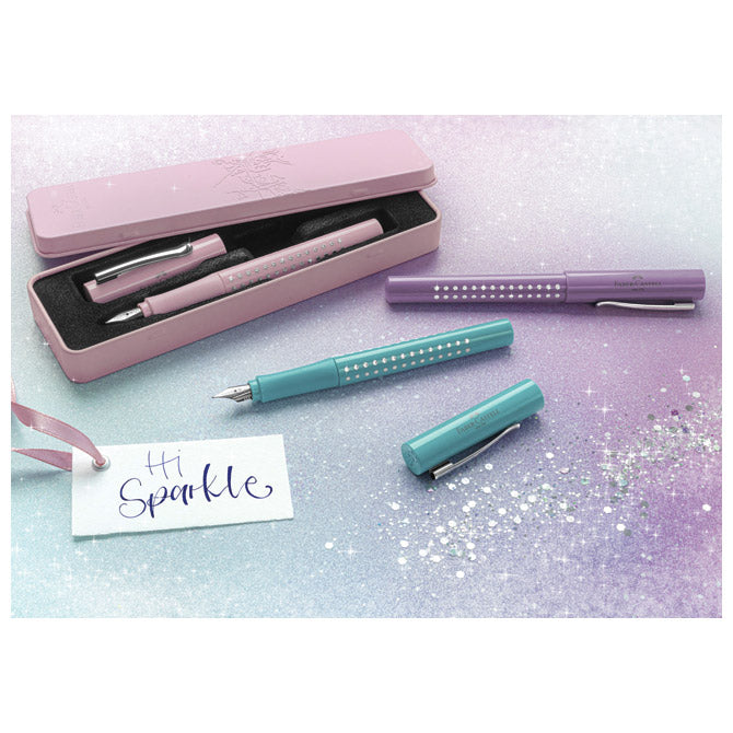NALIVNIK SPARKLE (M) FABER CASTELL 140876 KOVINSKO TURKIZEN