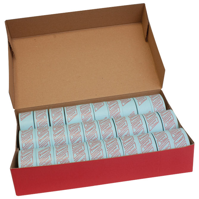 ETIKETE U ROLI 29X28MM ČETVRTASTE TROREDNE PK30 PRINTEX BIJELE