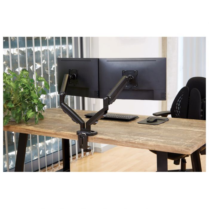DRŽAČ MONITORA DVOSTRUKI EPPA FELLOWES 9683401 CRNI