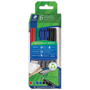 PERMANENTNI OZNAČEVALNIK 0,6MM PK6 RECIKLIRAN LUMOCOLOR STAEDTLER 318 C6-1