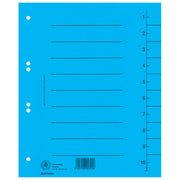Kartonasti pregradnik A4 250g pk100 Donau 8610001-10 modra