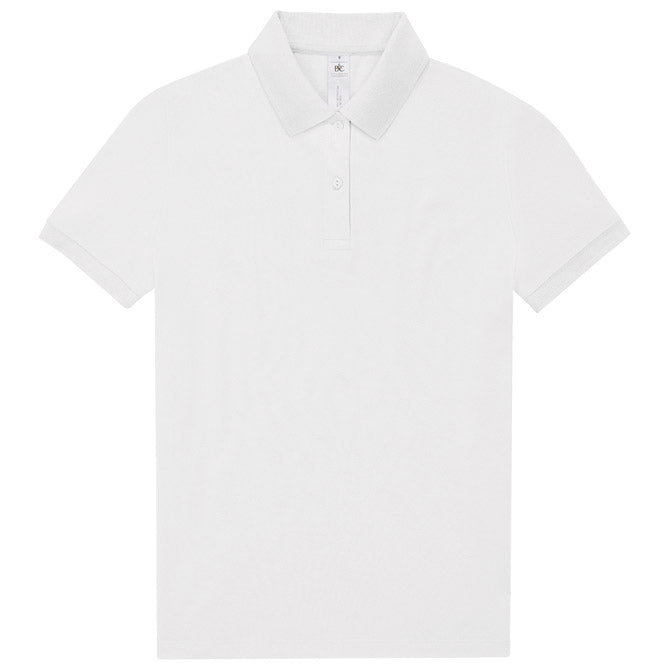 MAJICA KRATKI RUKAVI B&C MYPOLO180 WOMEN 180G BIJELA M