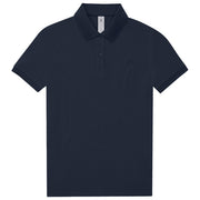 MAJICA KRATKI ROKAVI B&C MYPOLO180 ŽENSKA 180G TEMNO MODRA M