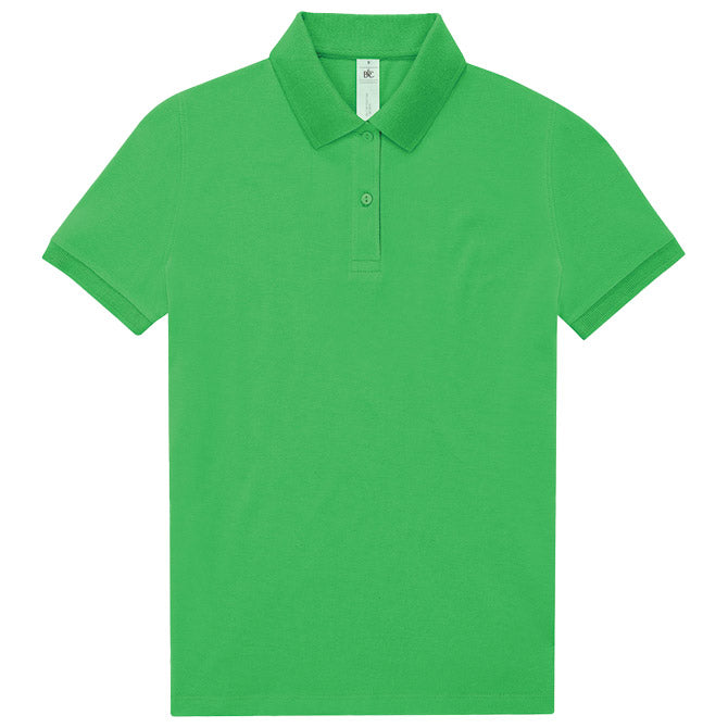 MAJICA KRATKI RUKAVI B&C MYPOLO180 WOMEN 180G SVIJETLO ZELENA XL