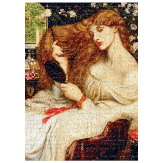 PUZZLE 1000 KOM TUBA ART.4 DANTE GABRIEL ROSSETTI "LADY LILITH" INTERDRUK