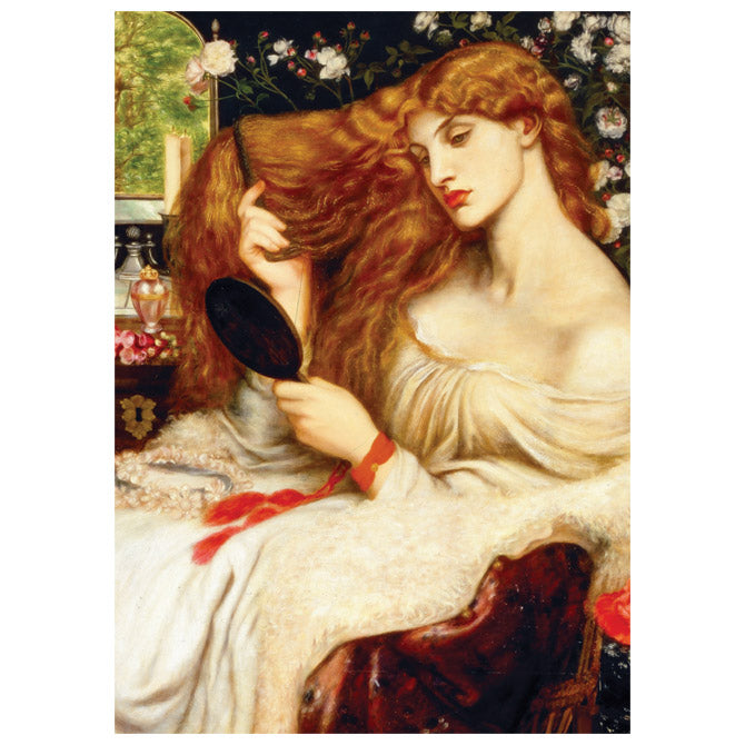 PUZZLE 1000 KOM TUBA ART.4 DANTE GABRIEL ROSSETTI "LADY LILITH" INTERDRUK