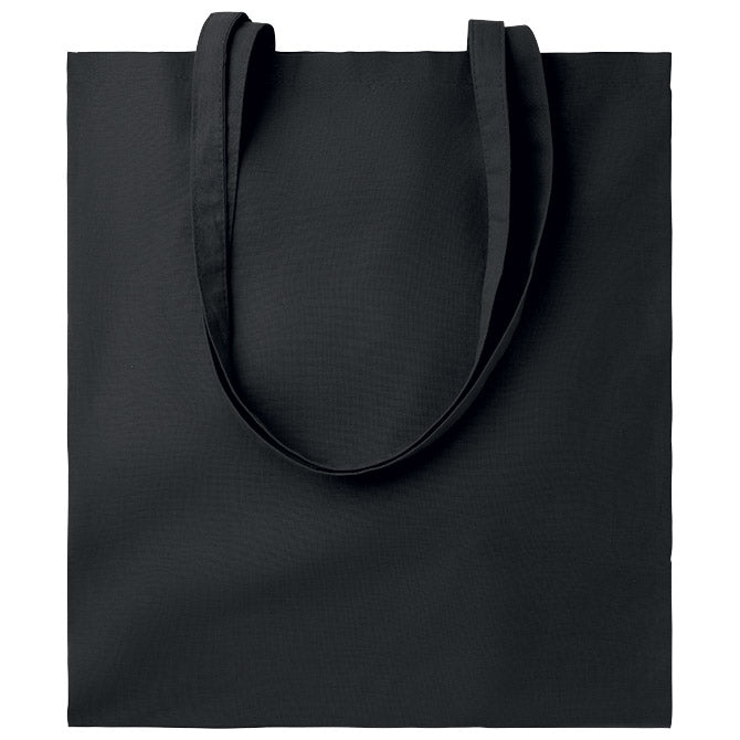 VREĆICE ZA KUPOVINU PAMUČNA 38X42CM-DUGE RUČKE MIDOCEANBRANDS MO9268-03 CRNA