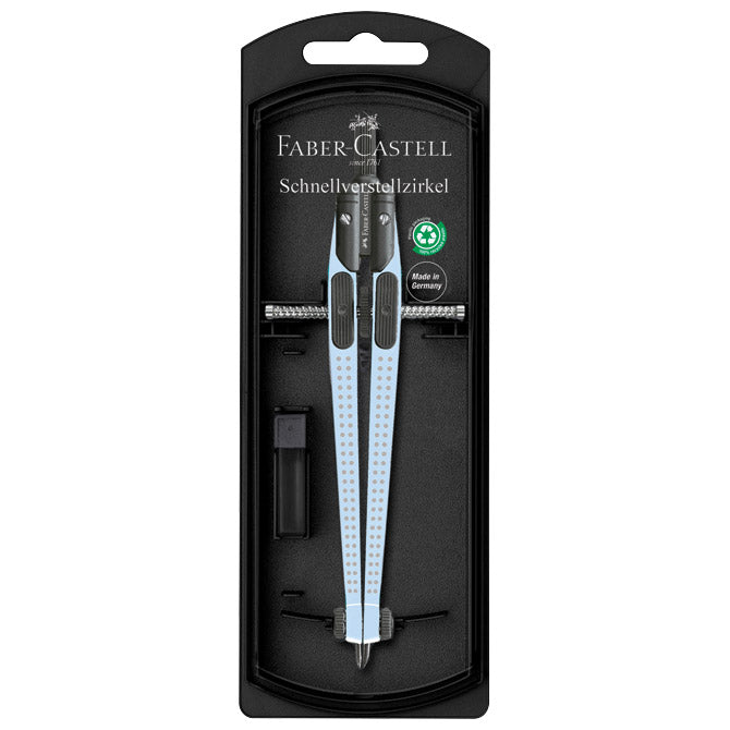 ŠESTAR S PRECIZNIM PODEŠAVANJEM PLUS MINE GRIP 2001 FABER CASTELL 574474 SKY BLUE BLISTER