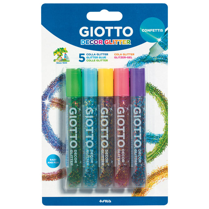 GLITTER LEPILO 10,5MLX5BARV GIOTTO CONFETTIS FILA 5454 BLISTER