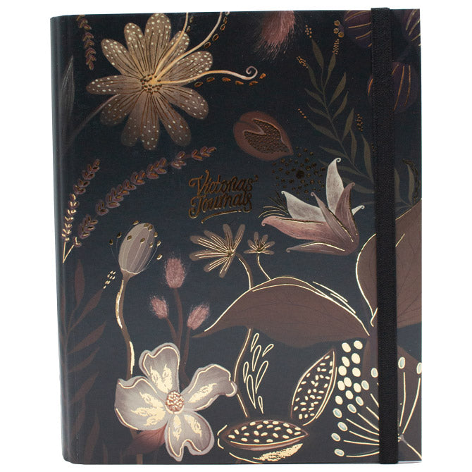ORGANIZATOR 18X23CM 108L SPIRALNI S PASKOM ČRNA/ZLATA OZNAKA 1791