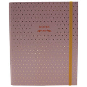 BLOK KOLEGIJ B5 CRTE 96L S GUMICOM DOTS 4 MARKER SVIJETLO ROZI 1784