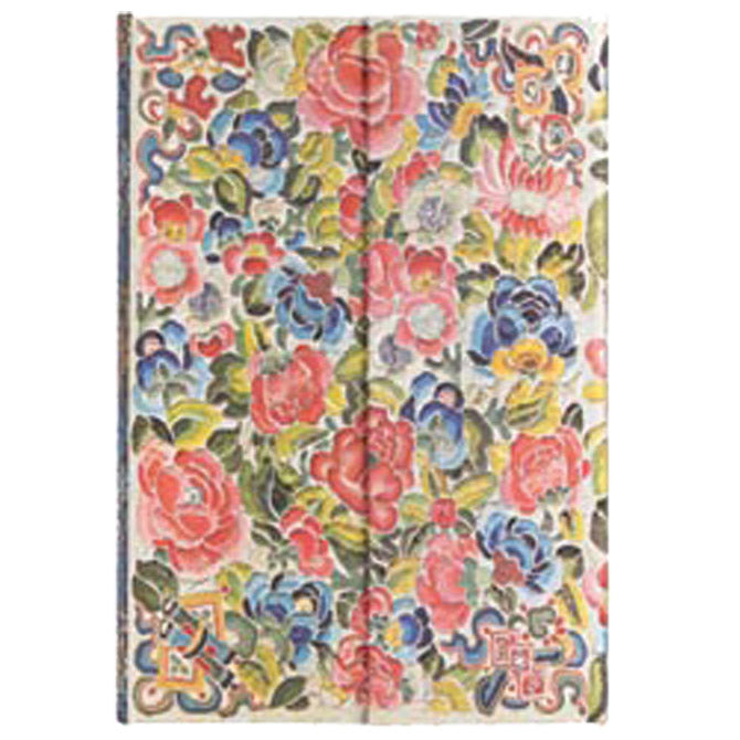 NOTES 9,5X14CM-MINI CRTE  88L MAGNET PEAR GARDEN PAPERBLANKS PB8135-7