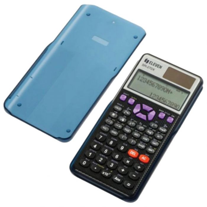 KALKULATOR TEHNIČKI 10 PLUS 2MJESTA 417 FUNKCIJA ELEVEN SR-270X CRNI