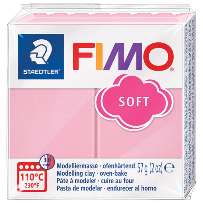 MASA ZA MODELIRANJE   57G FIMO SOFT STAEDTLER 8020-T21 STRAWBERRY CREAM