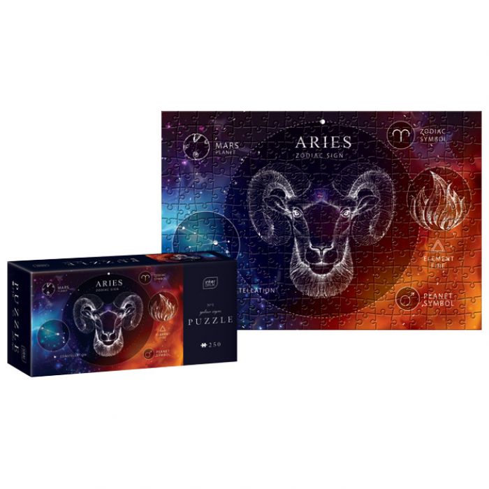 PUZZLE 250 KOM ZODIAC 1 ARIES (OVAN) INTERDRUK * DO ISTEKA ZALIHA
