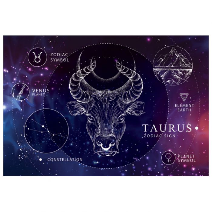 PUZZLE 250 KOM ZODIAC 2 TAURUS (BIK) INTERDRUK * DO ISTEKA ZALIHA