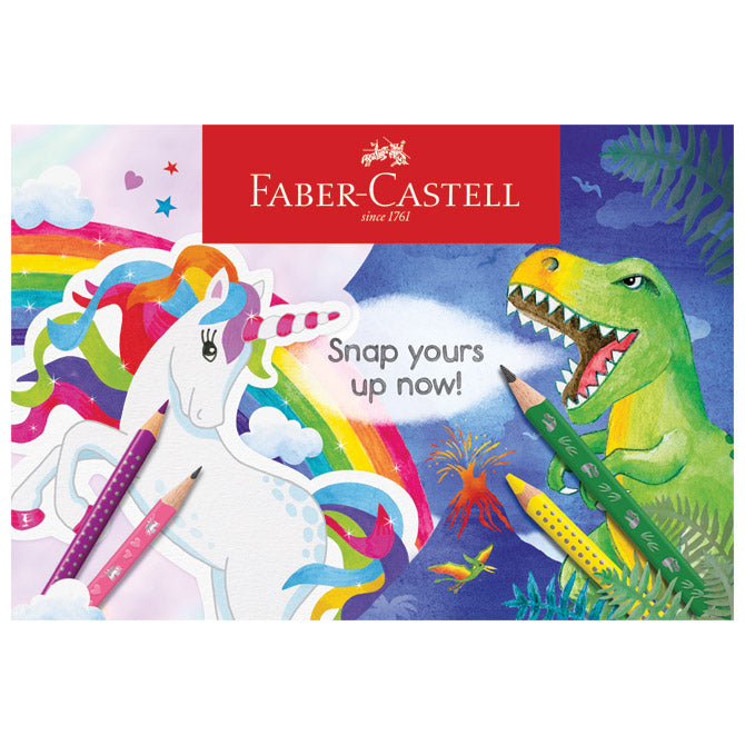 OLOVKA GRAFITNA HB UNICORN FABER-CASTELL 111510 ROZA