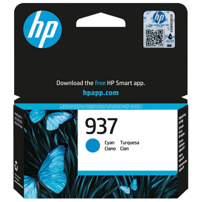 INK JET HP.NO.937 4S6W2NE ORIGINAL PLAVI