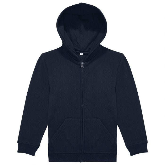 MAJICA DUGI RUKAVI B&C ZIP HOOD KIDS 280G ID 334 TAMNO PLAVA 5/6