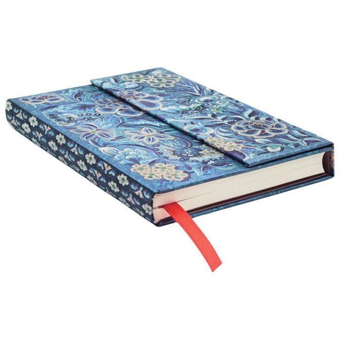 NOTES 9,5X14 CM-MINI CRTE  88L MAGNET BLUE WILLOW PAPERBLANKS PB9897-3