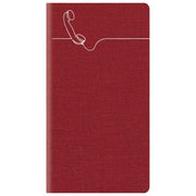 ADRESAR TELEFONSKI  70X150MM A-Z COLERE E41 BORDO