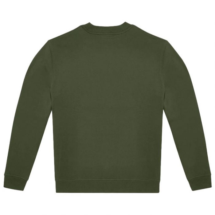 MAJICA DUGI RUKAVI B&C ID.332 CREW 280G MASLINASTO ZELENA 2XL