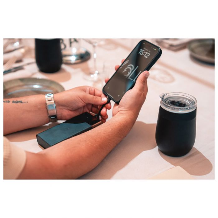PUNJAČ POWERBANK 20000 MAH S FUNKCIJOM BRZOG PUNJENJA MOLU MARBELLA 3982-03 CRNI