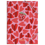 FASCIKL KLAPNA S GUMICOM PP A4 FRUITY LOVE BRUNNEN 10-41604 522