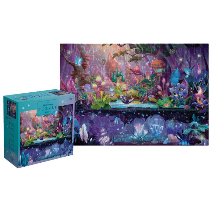 PUZZLE 500 KOM METALLIC FANTASY "MAGIC FOREST" INTERDRUK