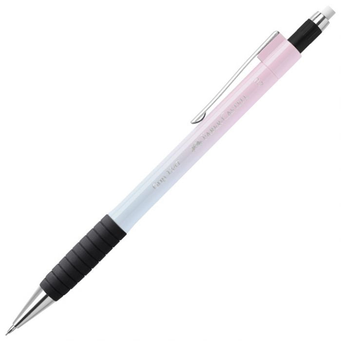 OLOVKA TEHNIČKA 0,7 MM GRIP 1347 FLOW FABER CASTELL 134704 SVIJETLOPLAVA-SVIJETLOROZA