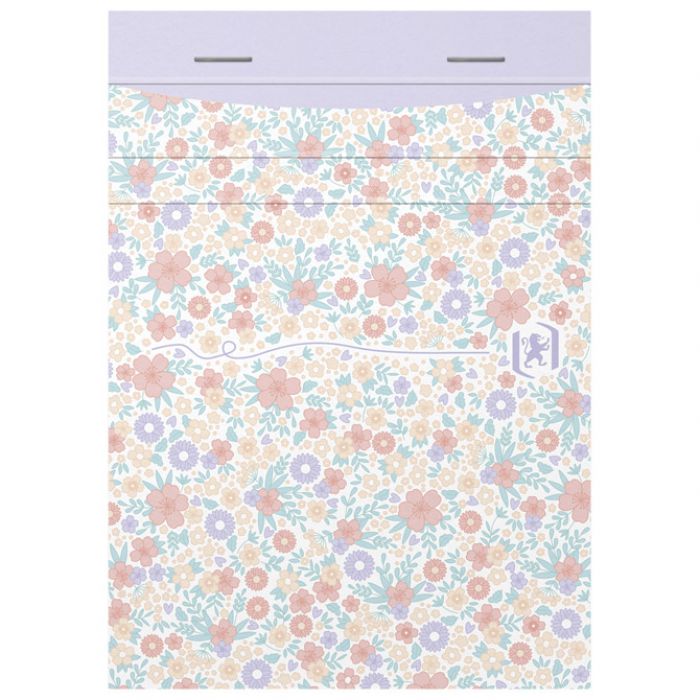BLOK ZA BILJEŠKE A6 CRTE 80L S NASLOVNICOM FLORAL PASTEL OXFORD 400094827 SORT