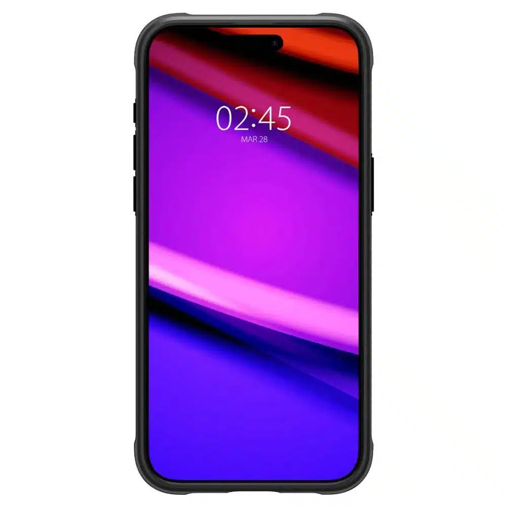 SPIGEN Rugged Armor MAG torbica kompatibilna s MAGSAFE za IPHONE 15 PRO mat crna