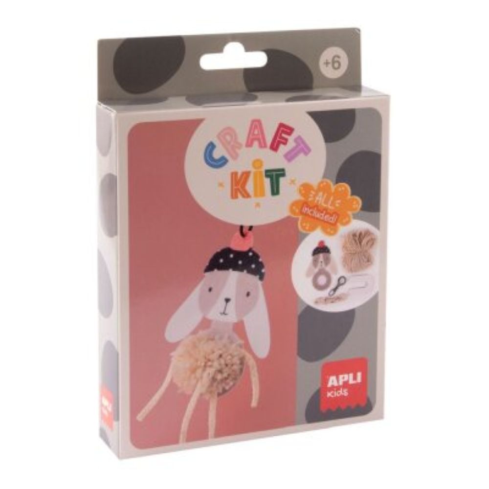 Apli Set Privjesak za ključeve craft kit, Zečić