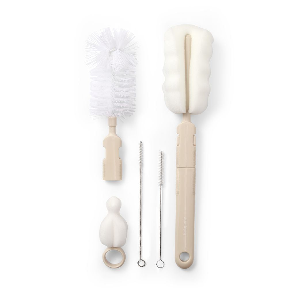 BabyOno Set za čišćenje bočica - Bež