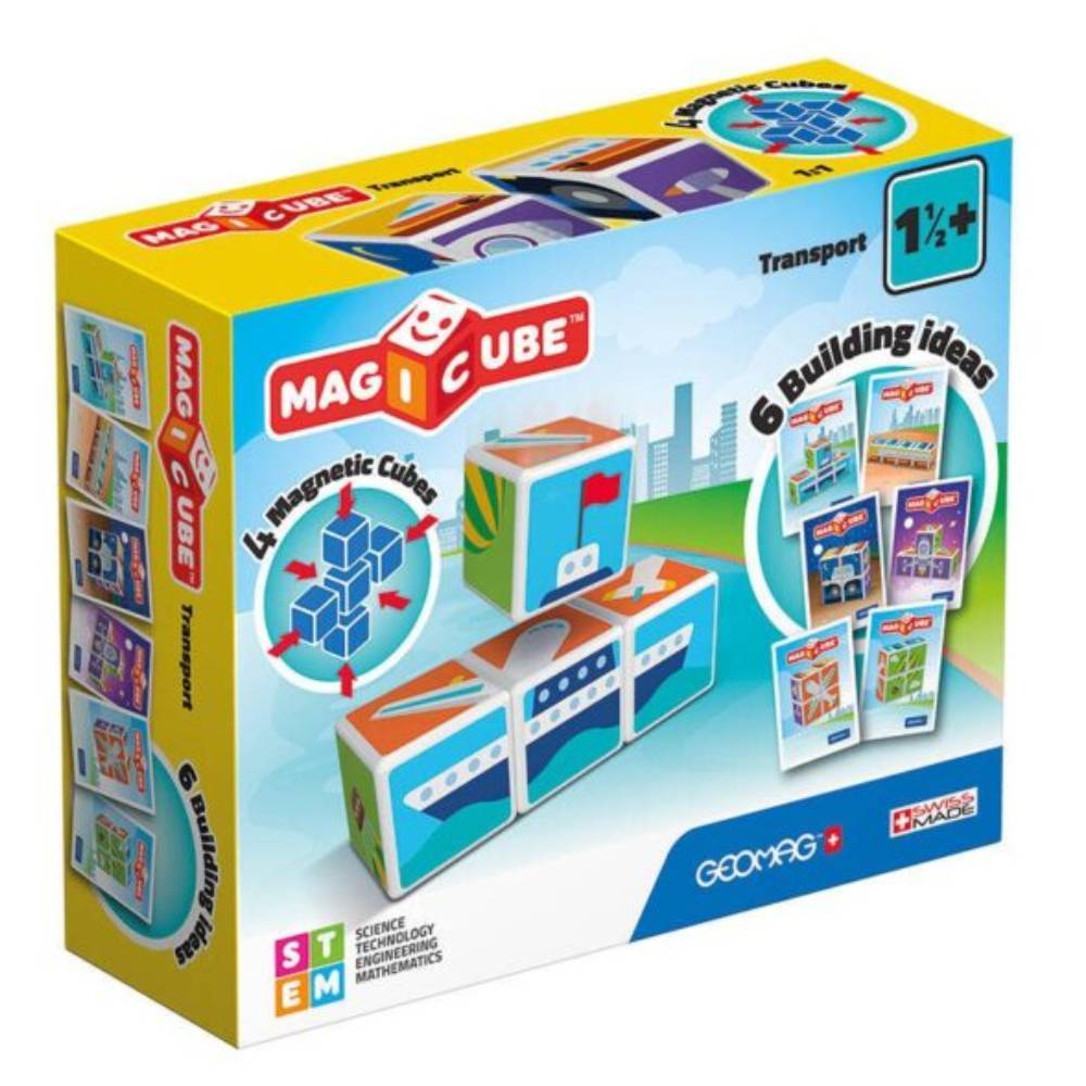 Geomag magnetne kocke i kartice, Transporti 7 kom