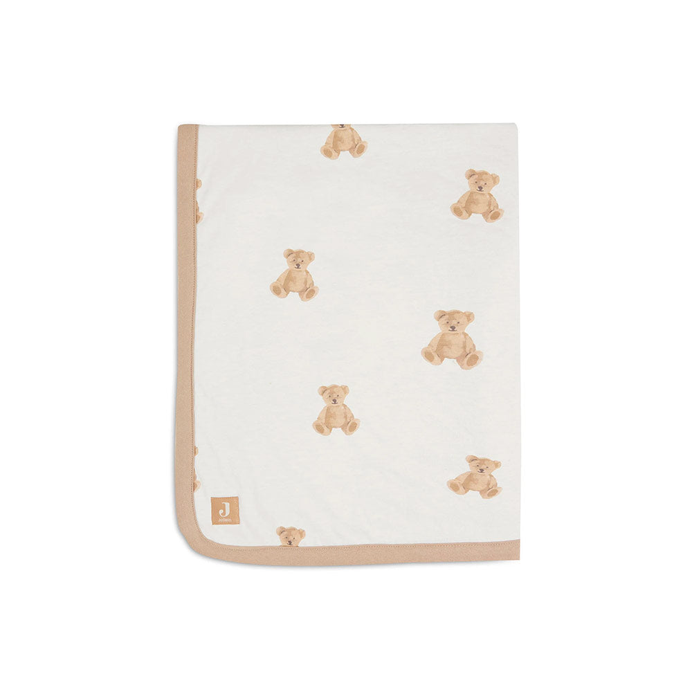 Jollein Deka Jersey 100x150 cm, Teddy Bear