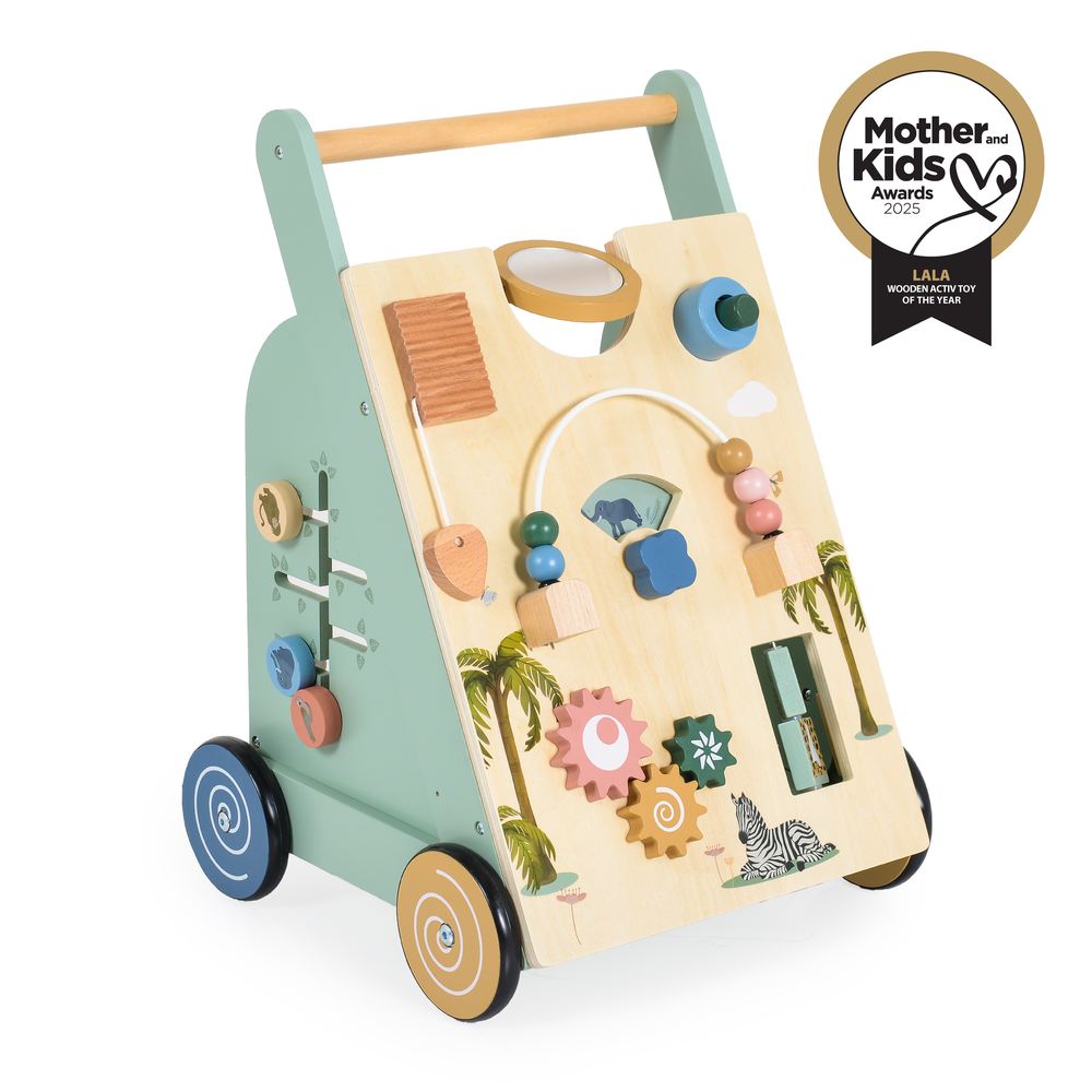 Moni Toys Lala drvena guralica 18m + 24011