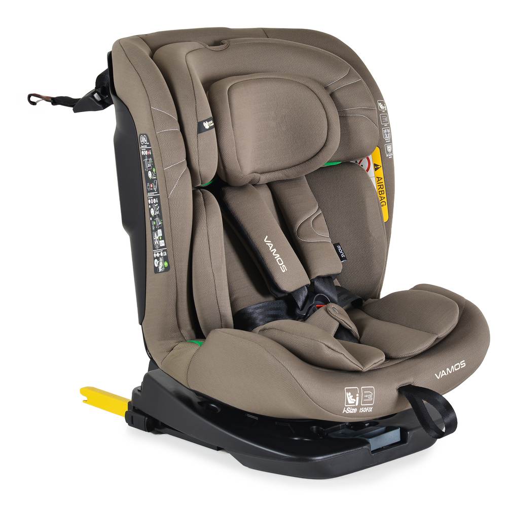 Moni Vamos autosjedalica i-Size 0-36 kg (40-150 cm) 360, bež