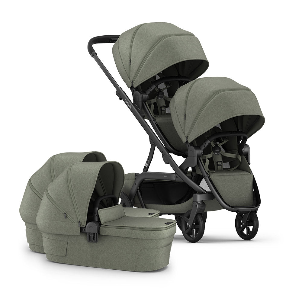 REDSBABY NUVO 2 Twin dječja kolica za blizance 2u1 - Sage