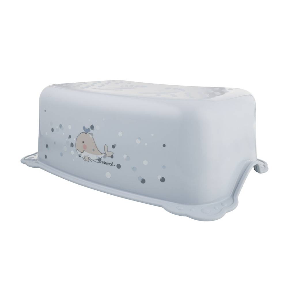 Stepenica za WC Whale MINIMAL, Satin blue