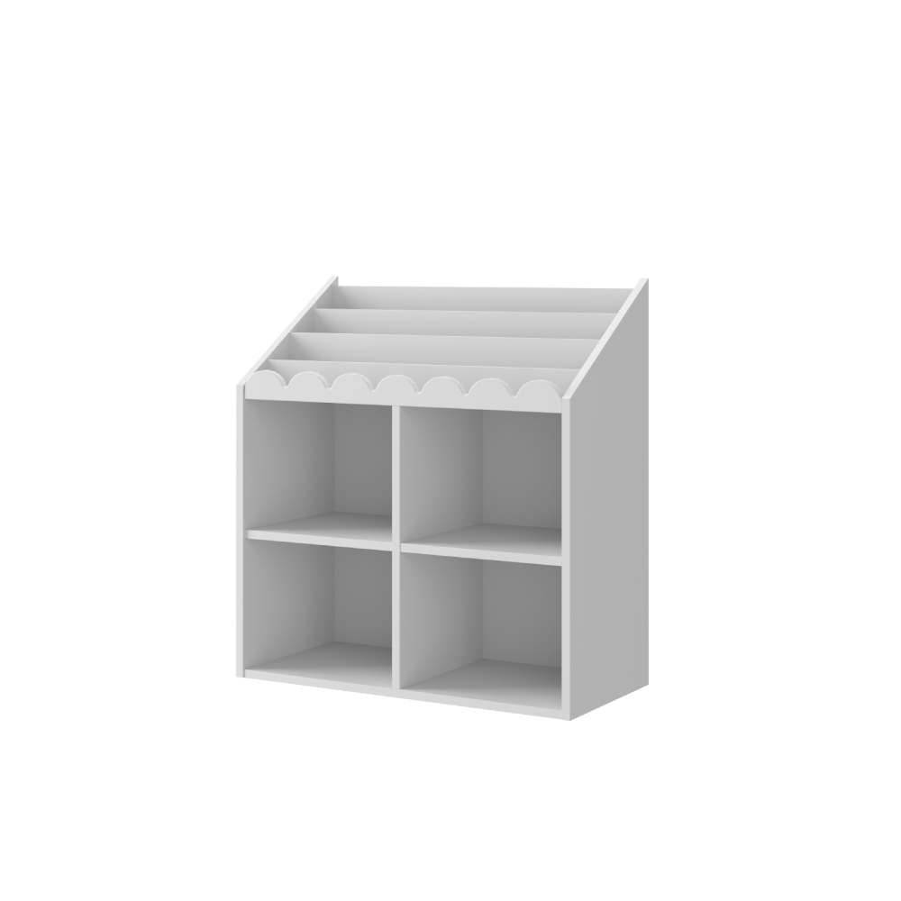 Bellamy Book Nook Montessori regal za knjige, snow
