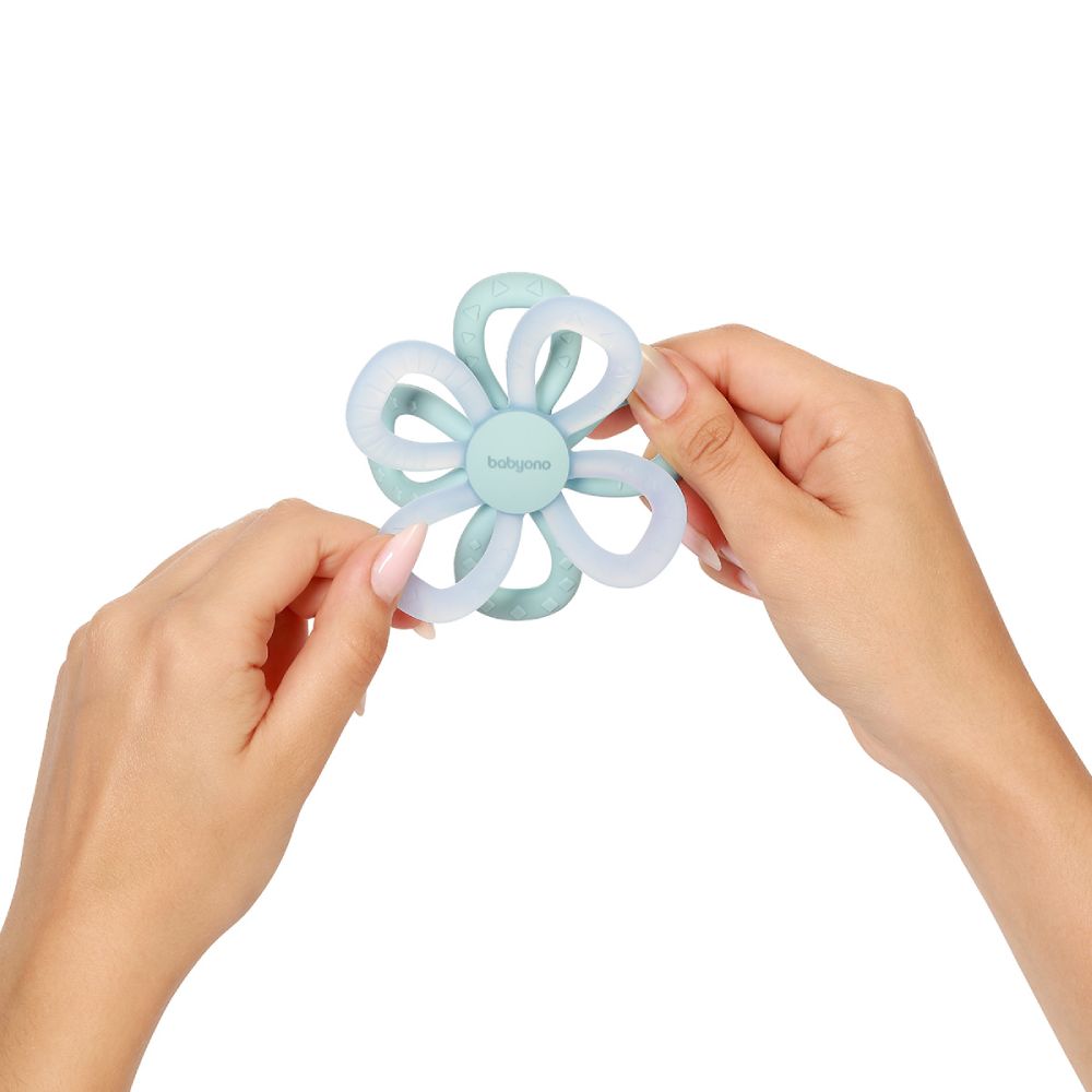 BabyOno Grickalica za zube Flower, plava